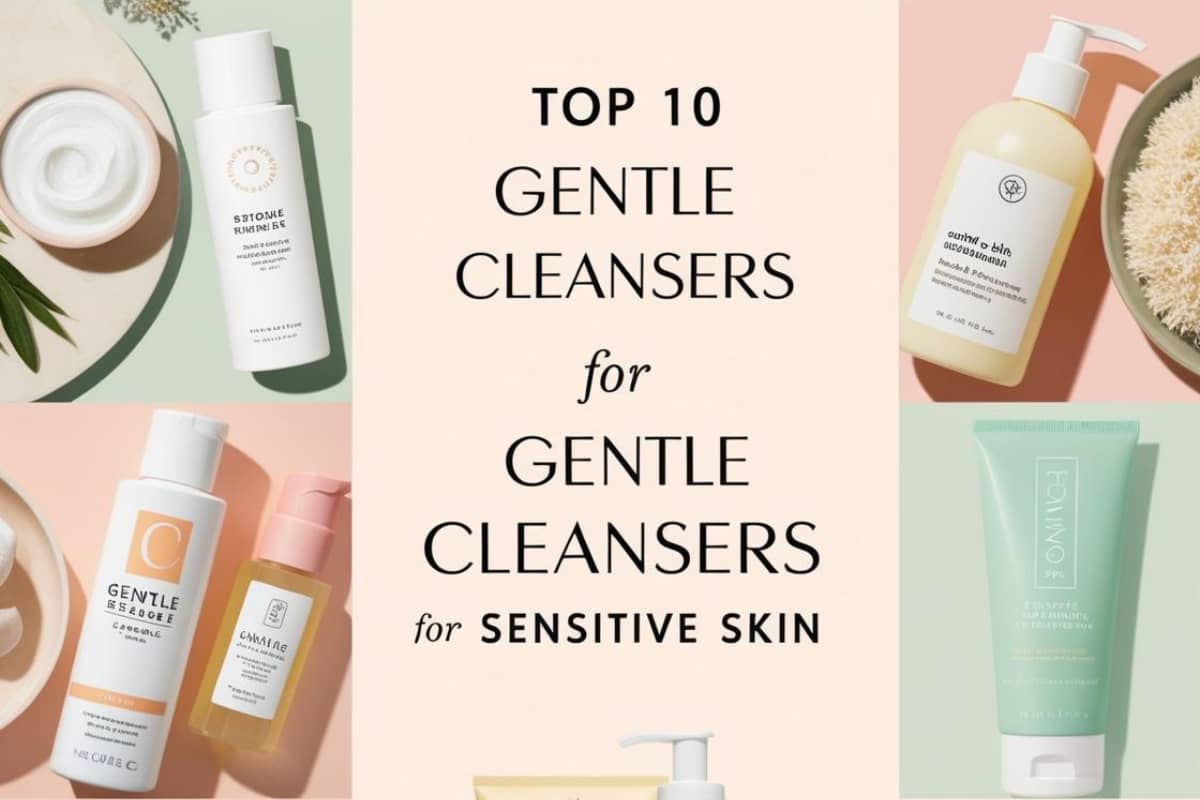 top 10 gentle cleanser for sensitive skin